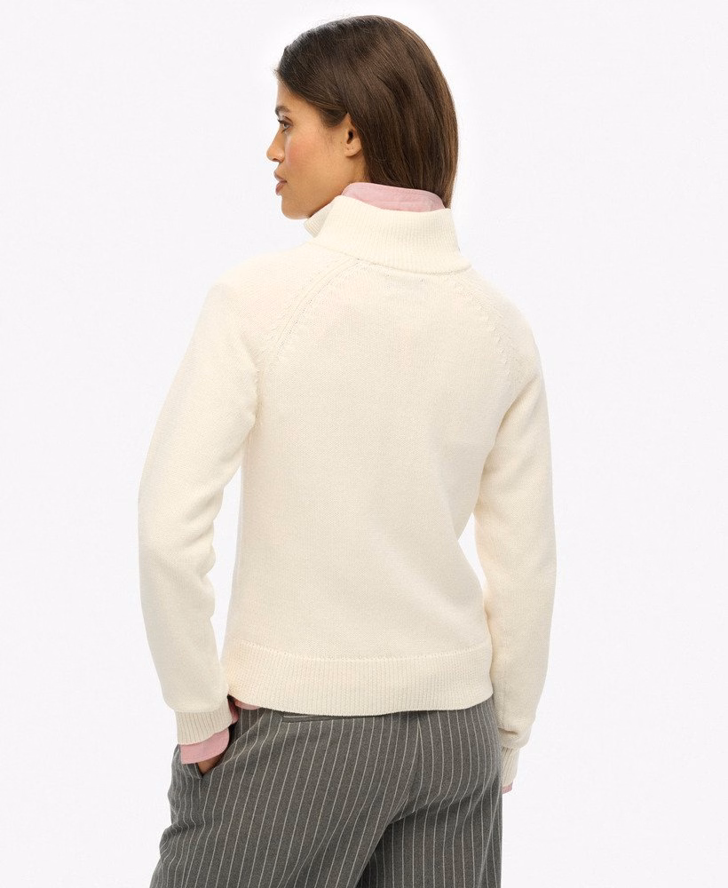 Essentials Slim Half Zip Knit