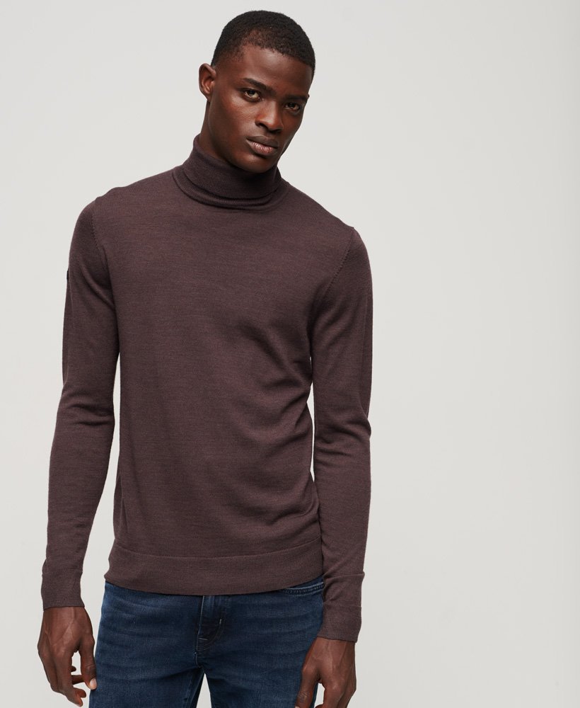 merino coltrui in de kleur raisin