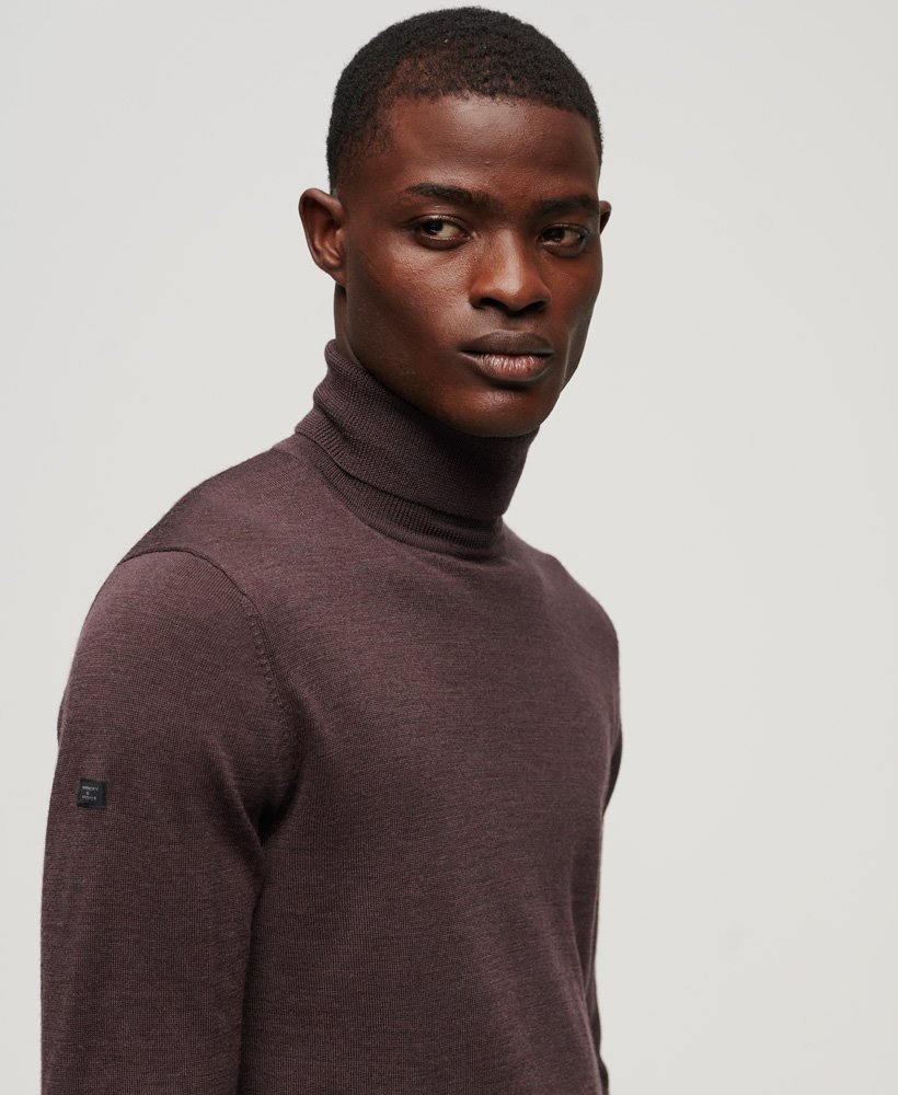 merino coltrui in de kleur raisin
