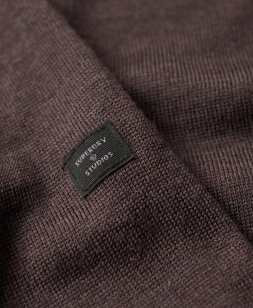 merino coltrui in de kleur raisin