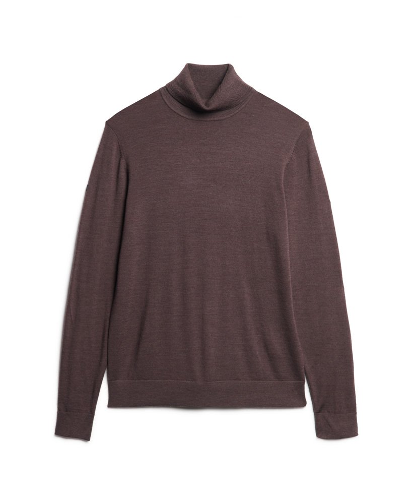 merino coltrui in de kleur raisin