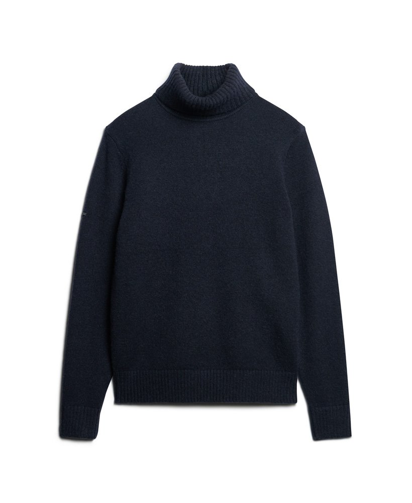 geborstelde coltrui in eclipse navy