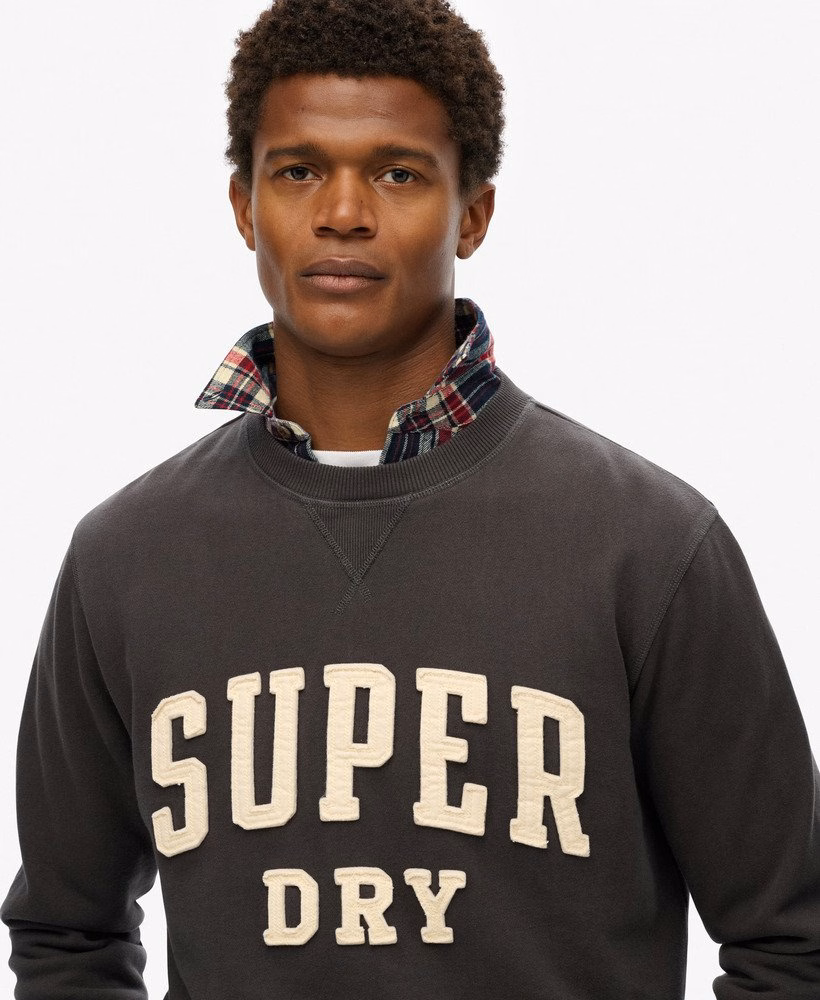 Vintage sportieve crewneck sweater