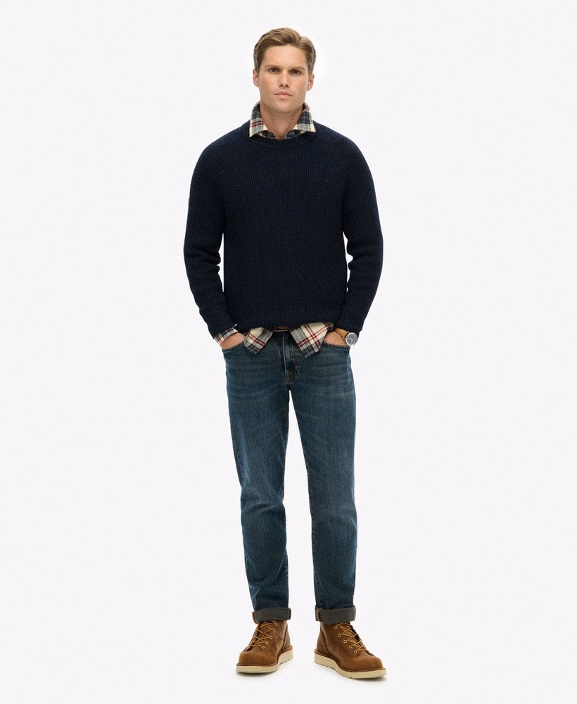 Grof gesneden raglan trui