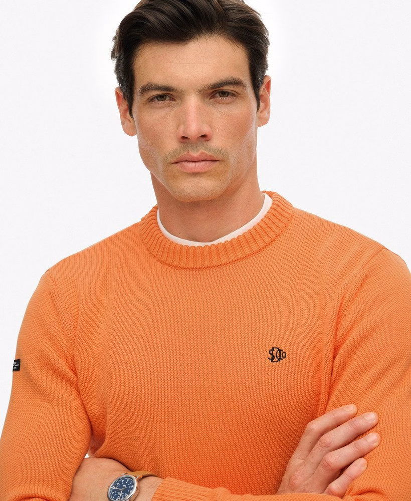 Preppy katoenen trui