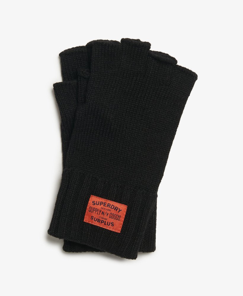 rkwear gebreide handschoenen in zwart