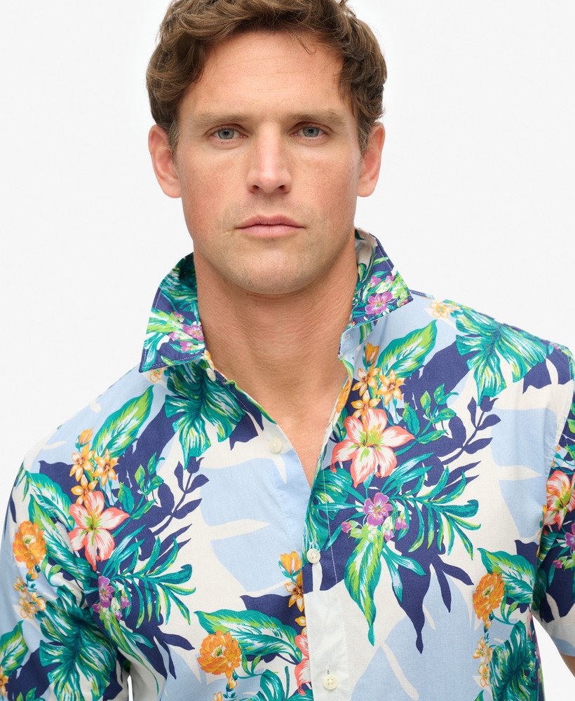 hawaiiaans shirt in optic hawaiian