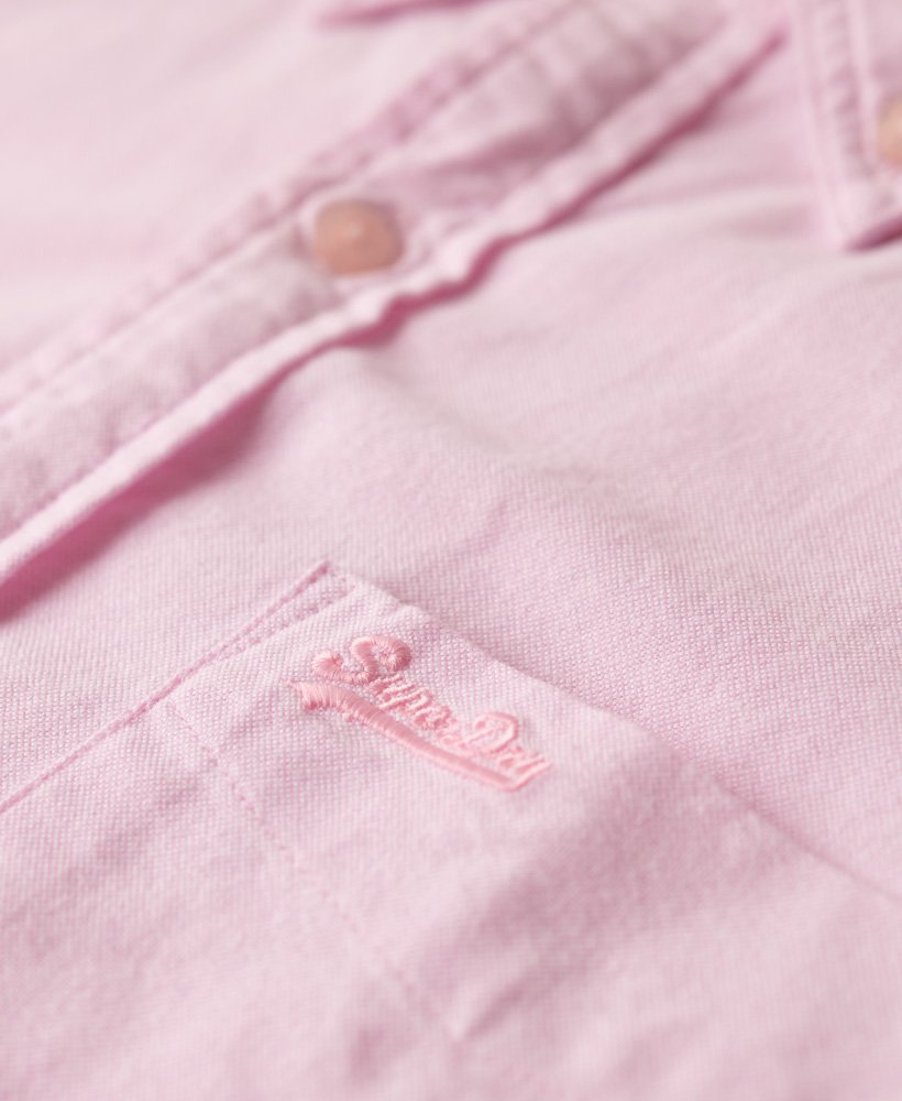 oxford overhemd met lange mouwen in city pink