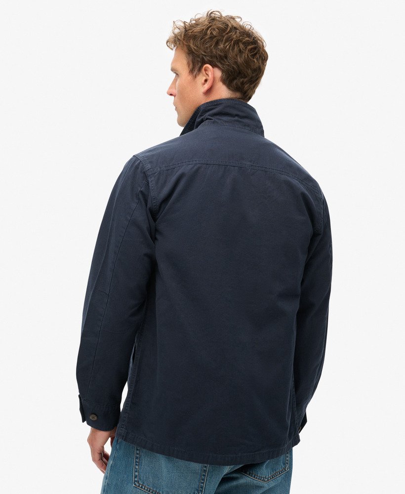 militair overshirtjack in eclipse navy