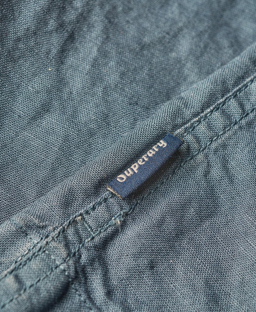 resort t-shirt met korte mouwen in lauren navy
