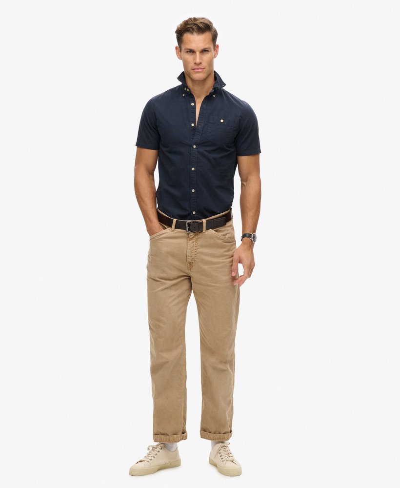 the merchant store - shirt met korte mouwen in eclipse navy