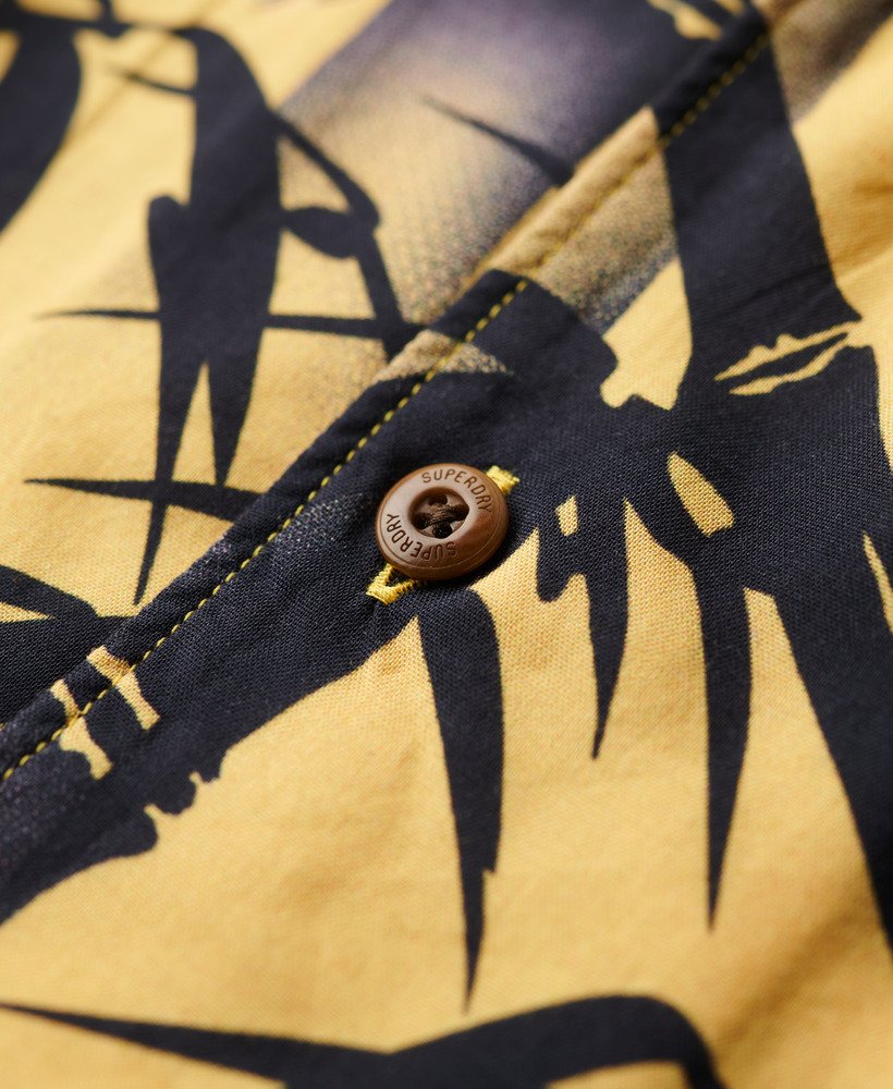 hawaiiaans resortshirt in tora gold