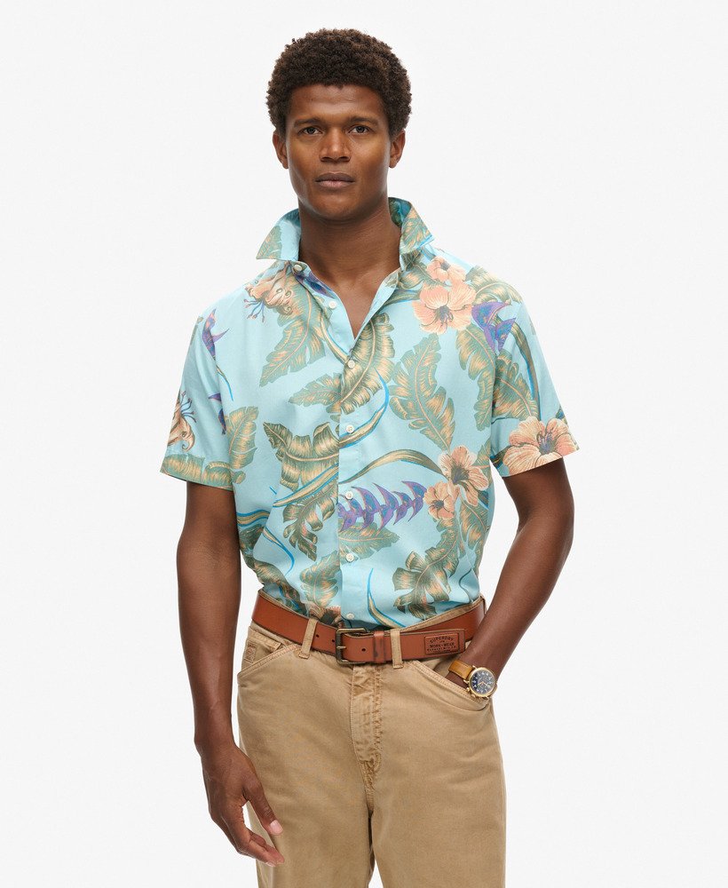 hawaiiaans shirt in eden hawaiian blue