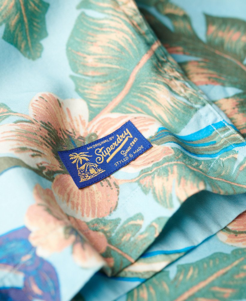 hawaiiaans shirt in eden hawaiian blue