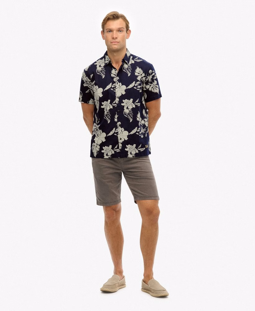Hawaïaans bedrukt shirt