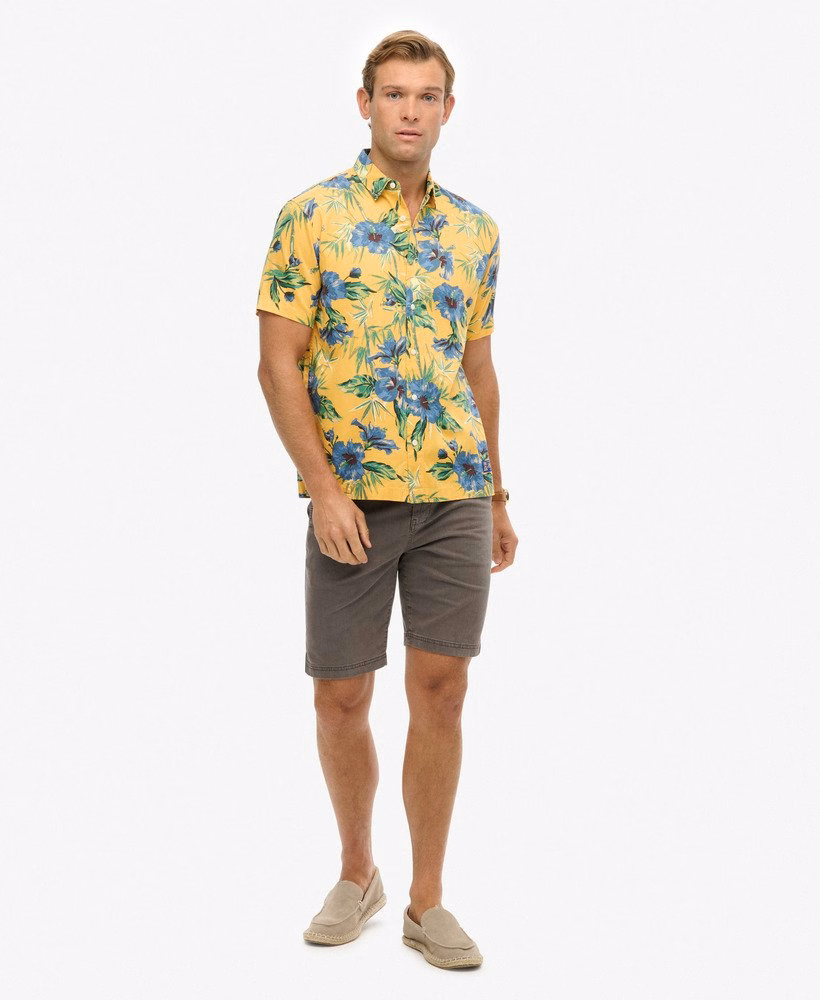 Hawaïaans bedrukt shirt