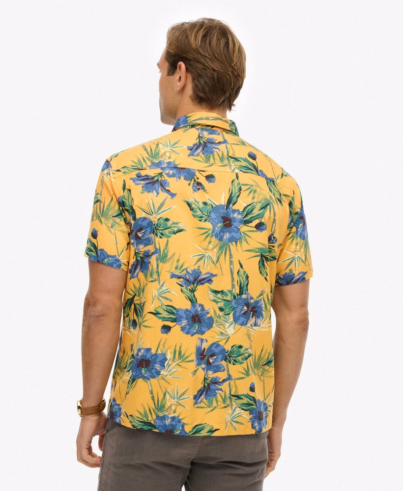 Hawaïaans bedrukt shirt