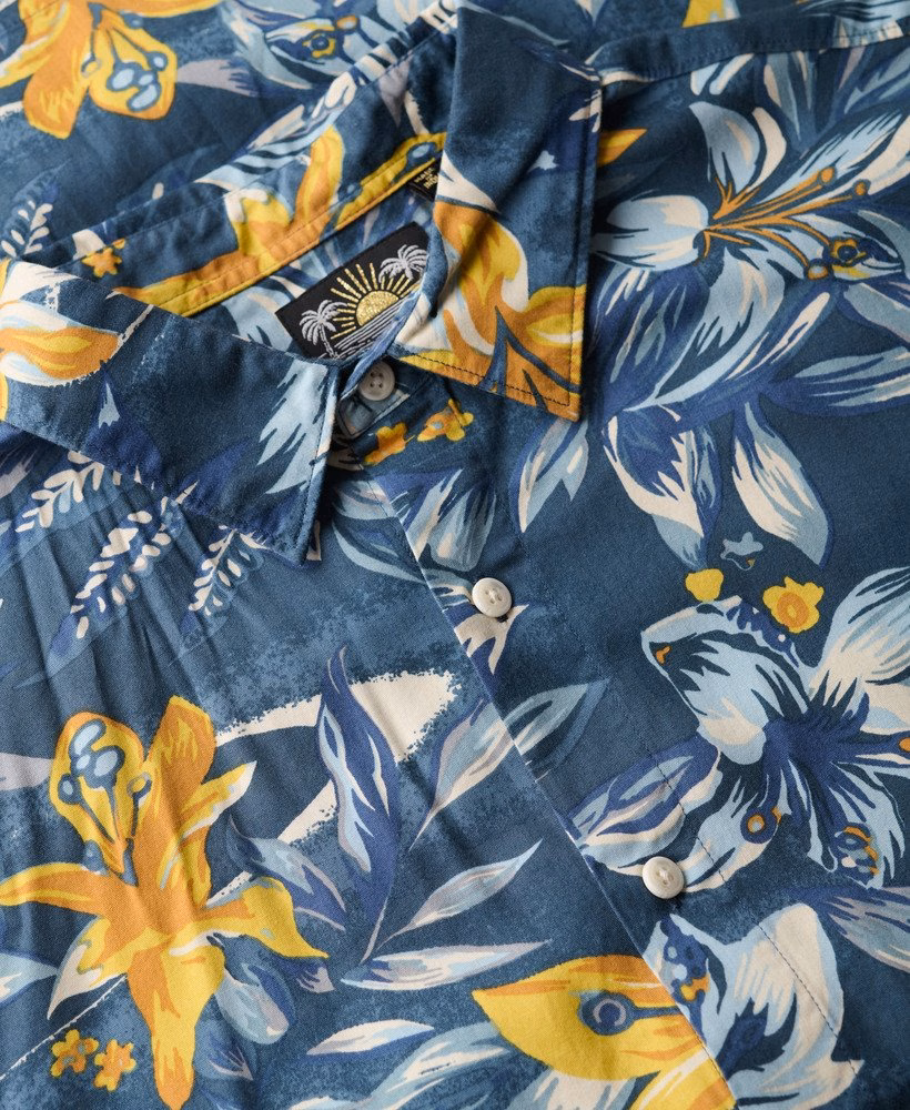 Hawaïaans bedrukt shirt
