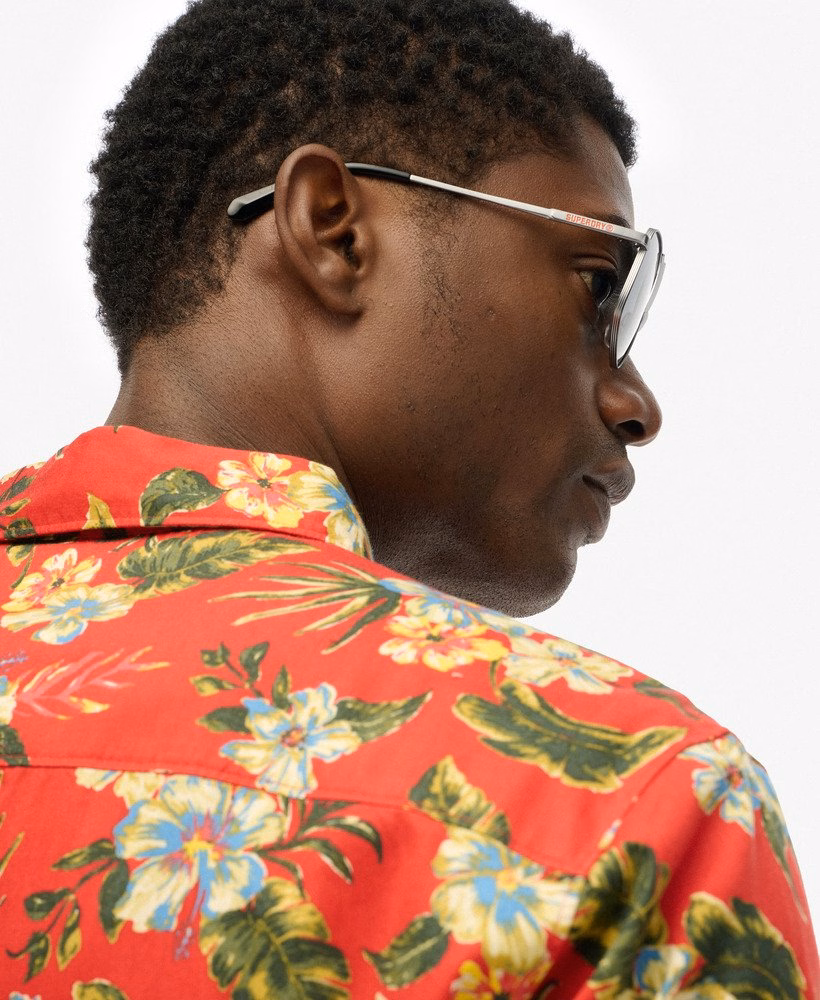 Hawaïaans bedrukt shirt