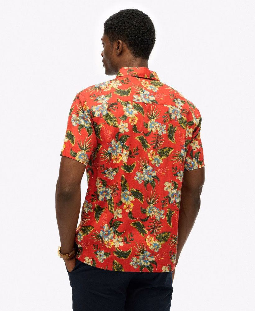 Hawaïaans bedrukt shirt