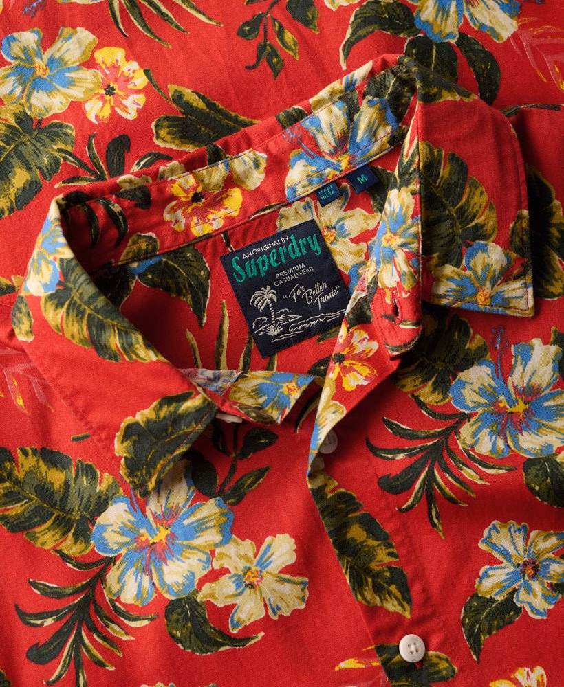 Hawaïaans bedrukt shirt