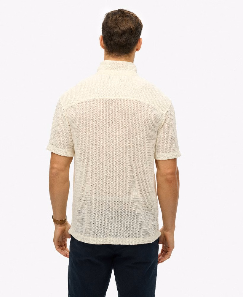 Gebreid textuurshirt