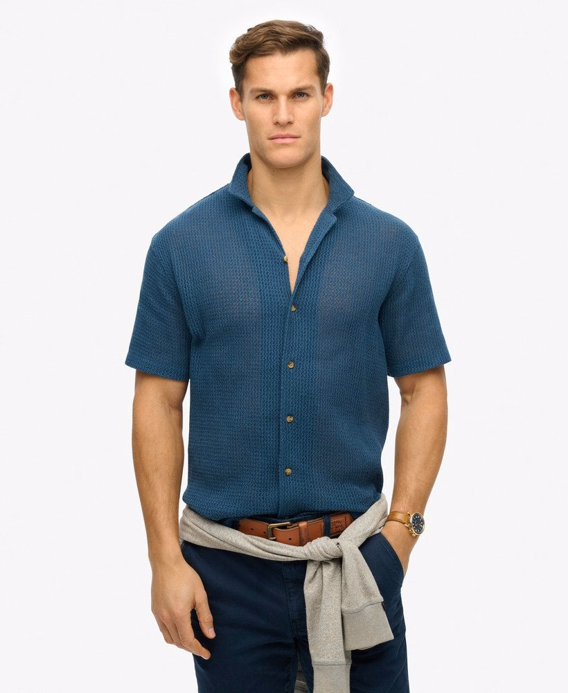 Gebreid textuurshirt
