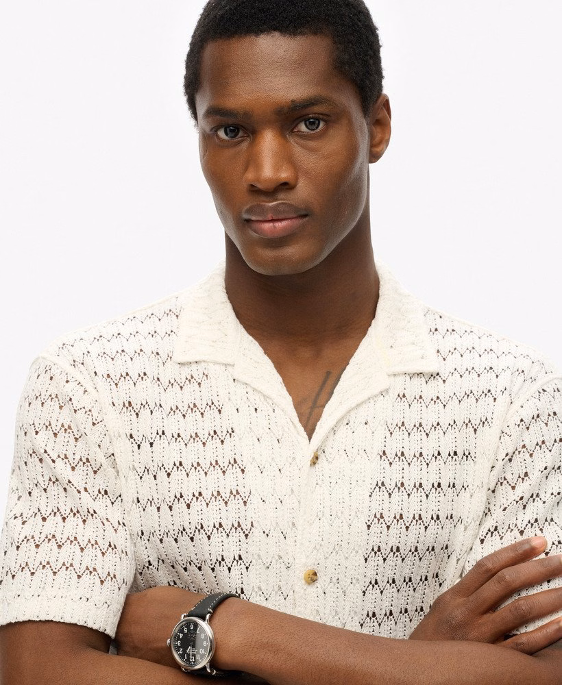 Gebreid textuurshirt