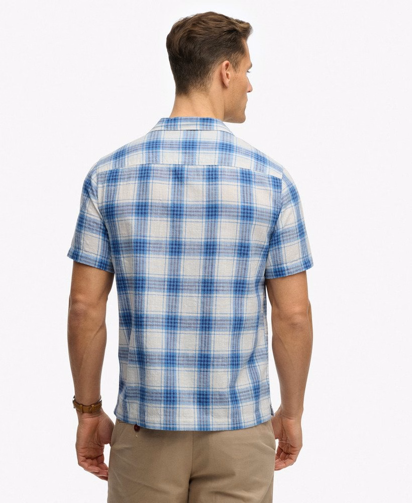 Cabana geruit shirt met korte mouwen