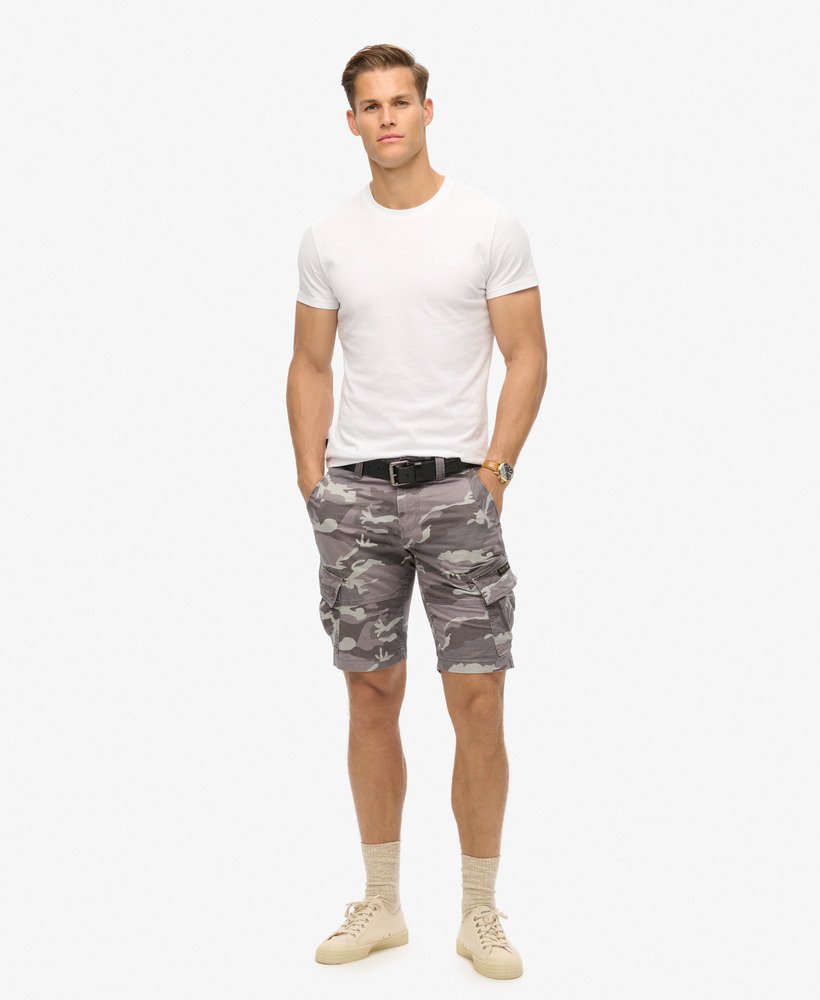 core cargo shorts in ijscamouflage