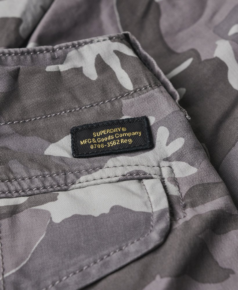 core cargo shorts in ijscamouflage