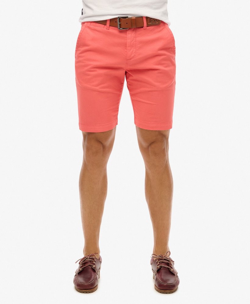 vintage chino shorts in maldivisch roze