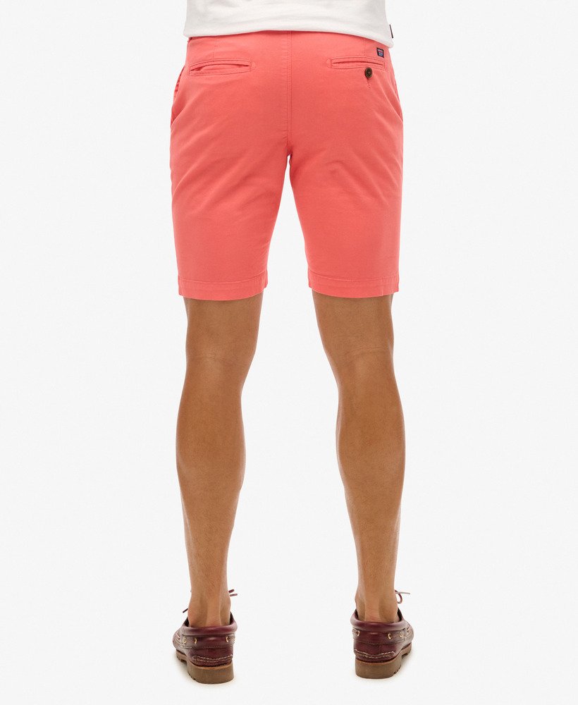 vintage chino shorts in maldivisch roze