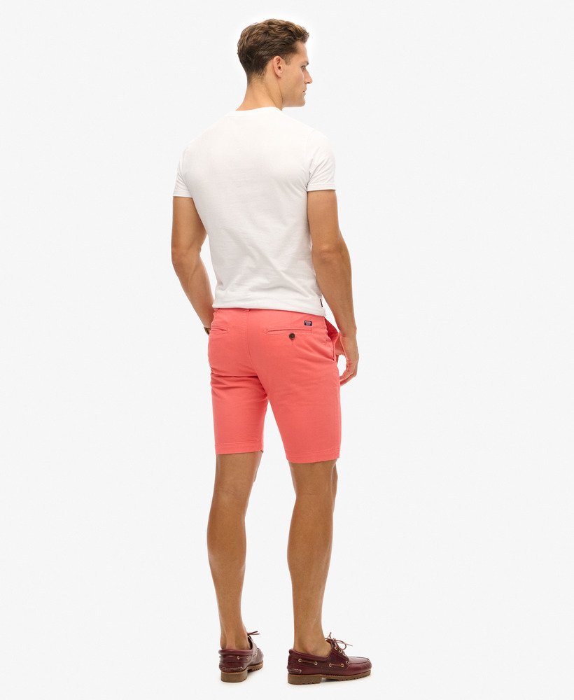 vintage chino shorts in maldivisch roze