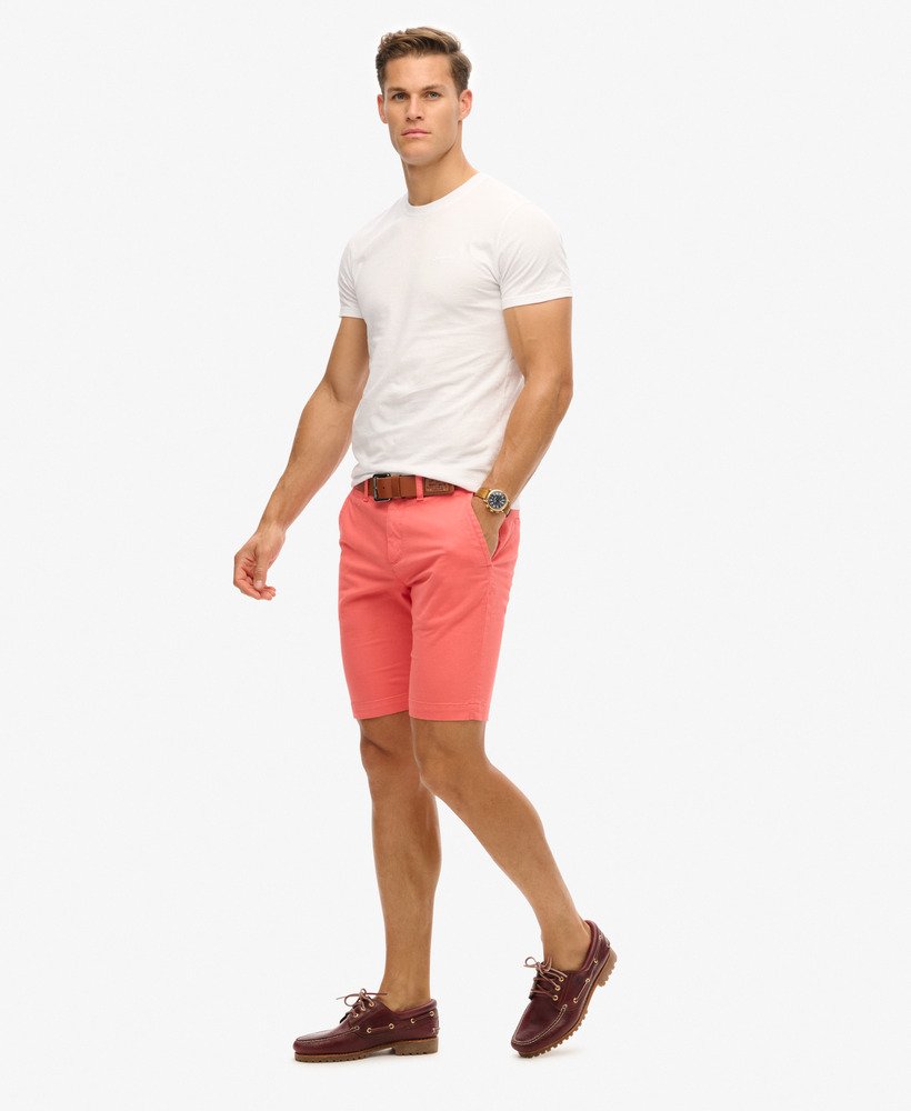 vintage chino shorts in maldivisch roze