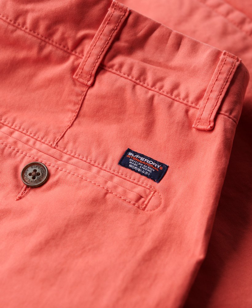 vintage chino shorts in maldivisch roze