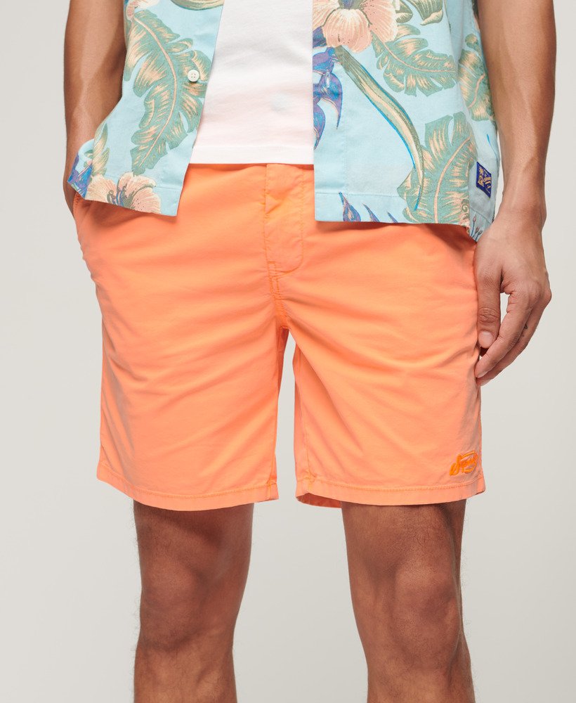 wandelshorts in perzikkleur