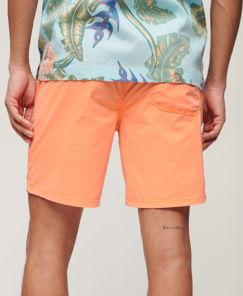 wandelshorts in perzikkleur
