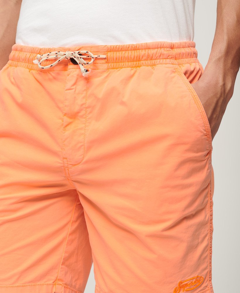 wandelshorts in perzikkleur