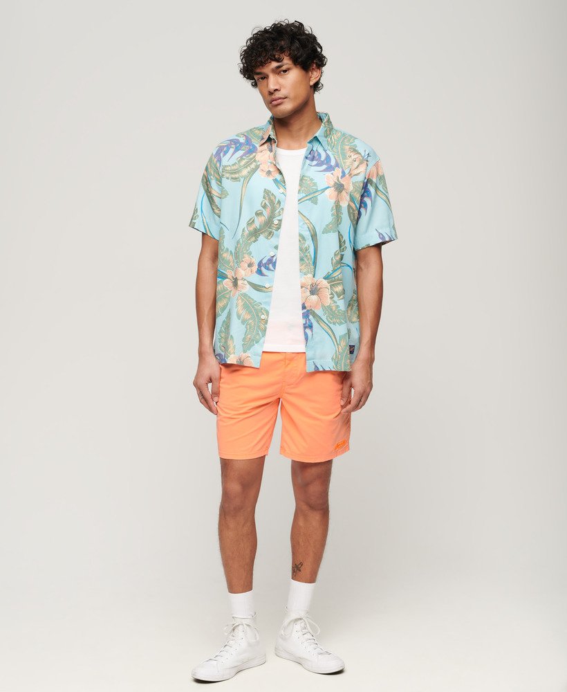 wandelshorts in perzikkleur