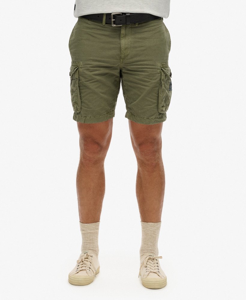 parachute light shorts in bieslookgroen