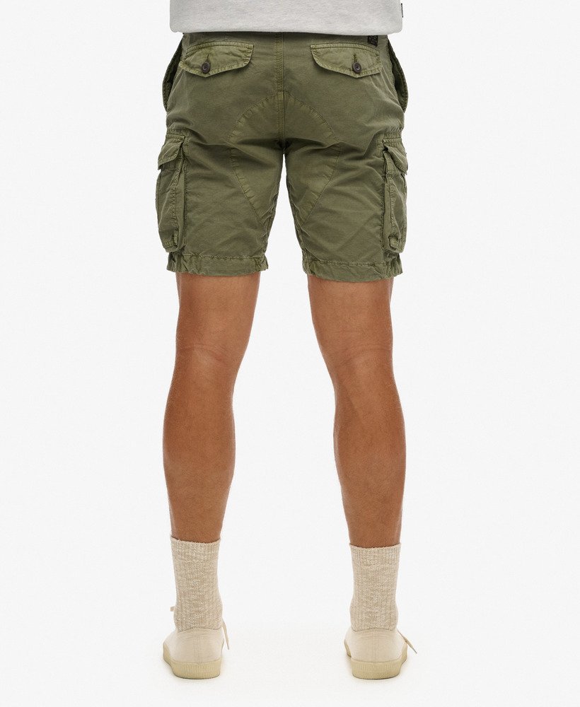 parachute light shorts in bieslookgroen