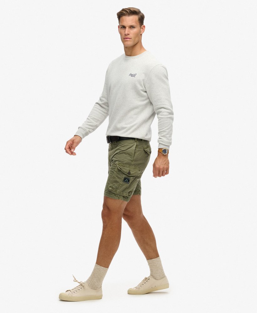parachute light shorts in bieslookgroen