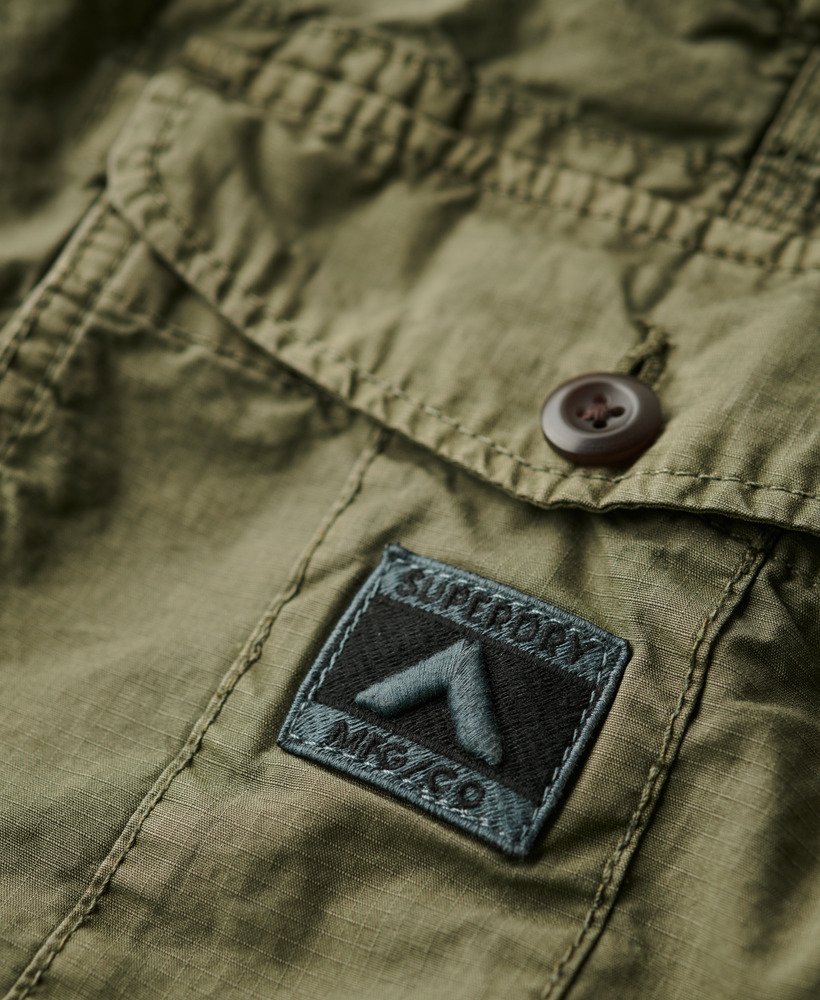 parachute light shorts in bieslookgroen