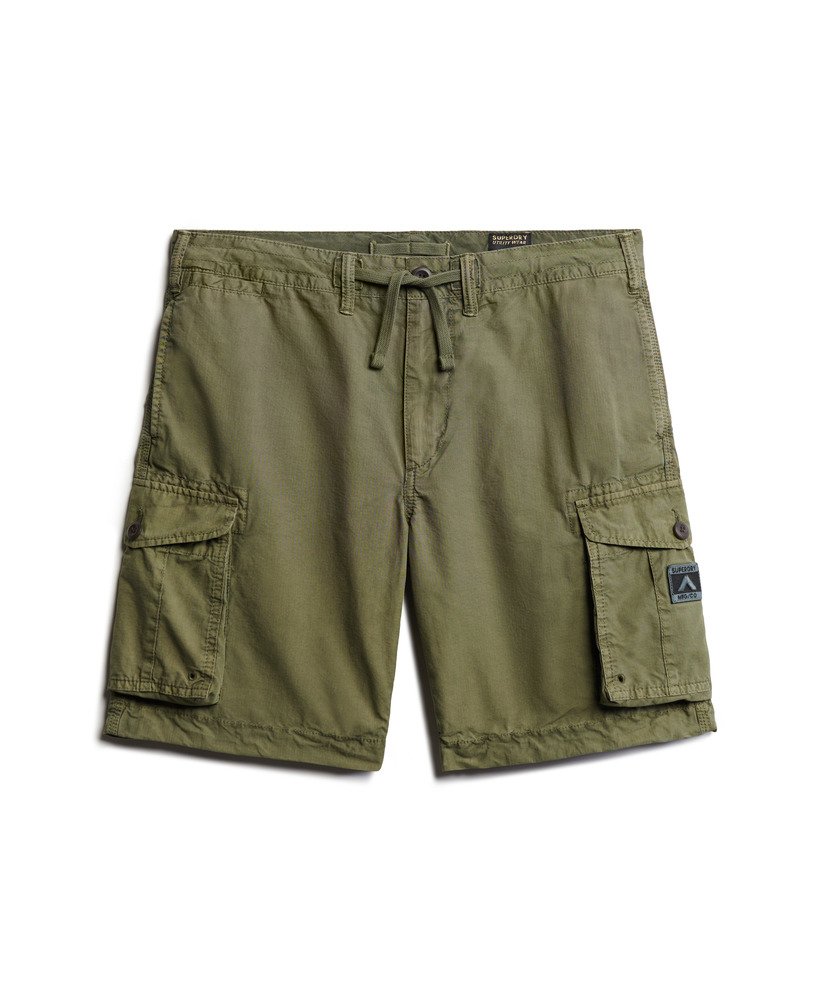 parachute light shorts in bieslookgroen