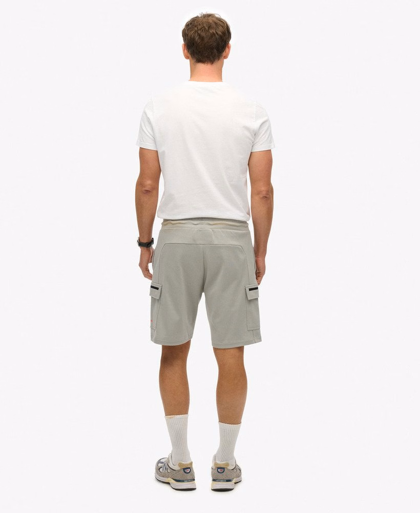 Cargo shorts met technisch logo