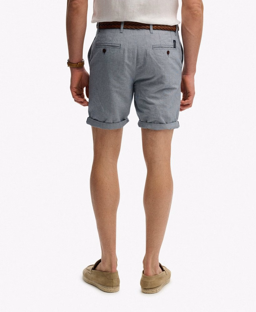 Premium getextureerde chino shorts