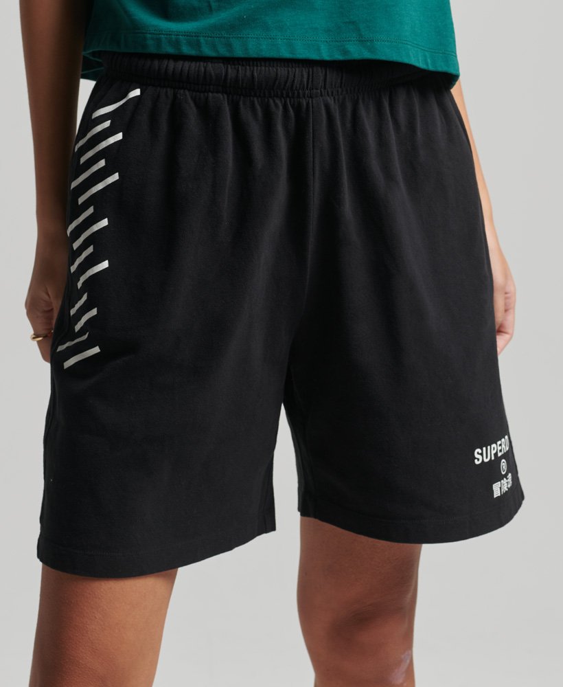 code core sport jongensshorts in zwart