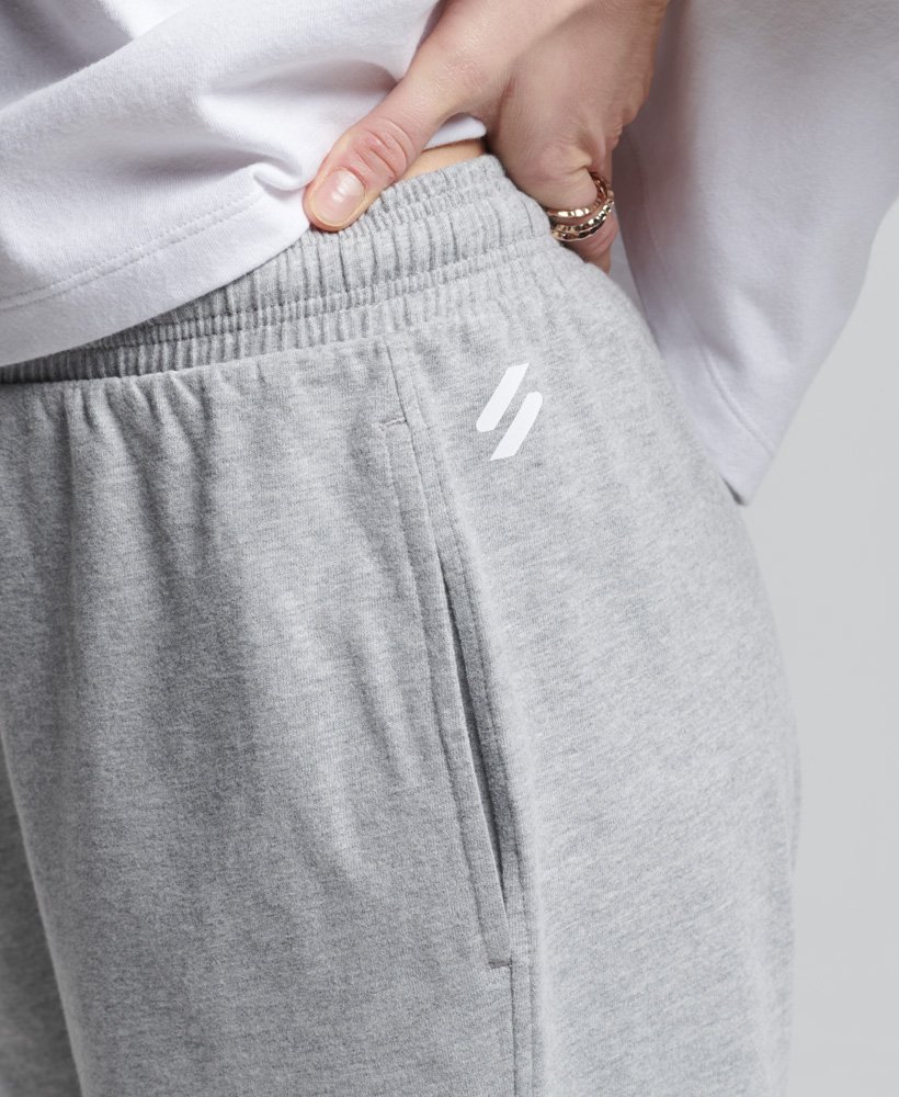 code core sport jongensshorts in grijs gemêleerd