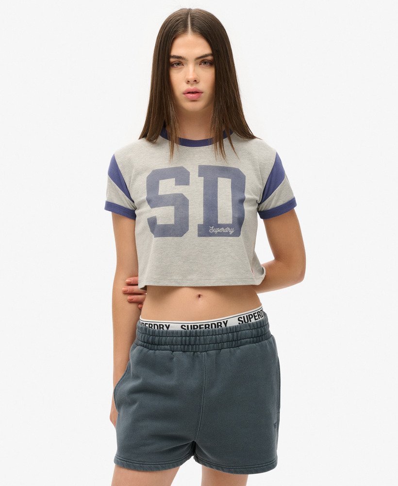 vintage wash sweat shorts in eclipse navy